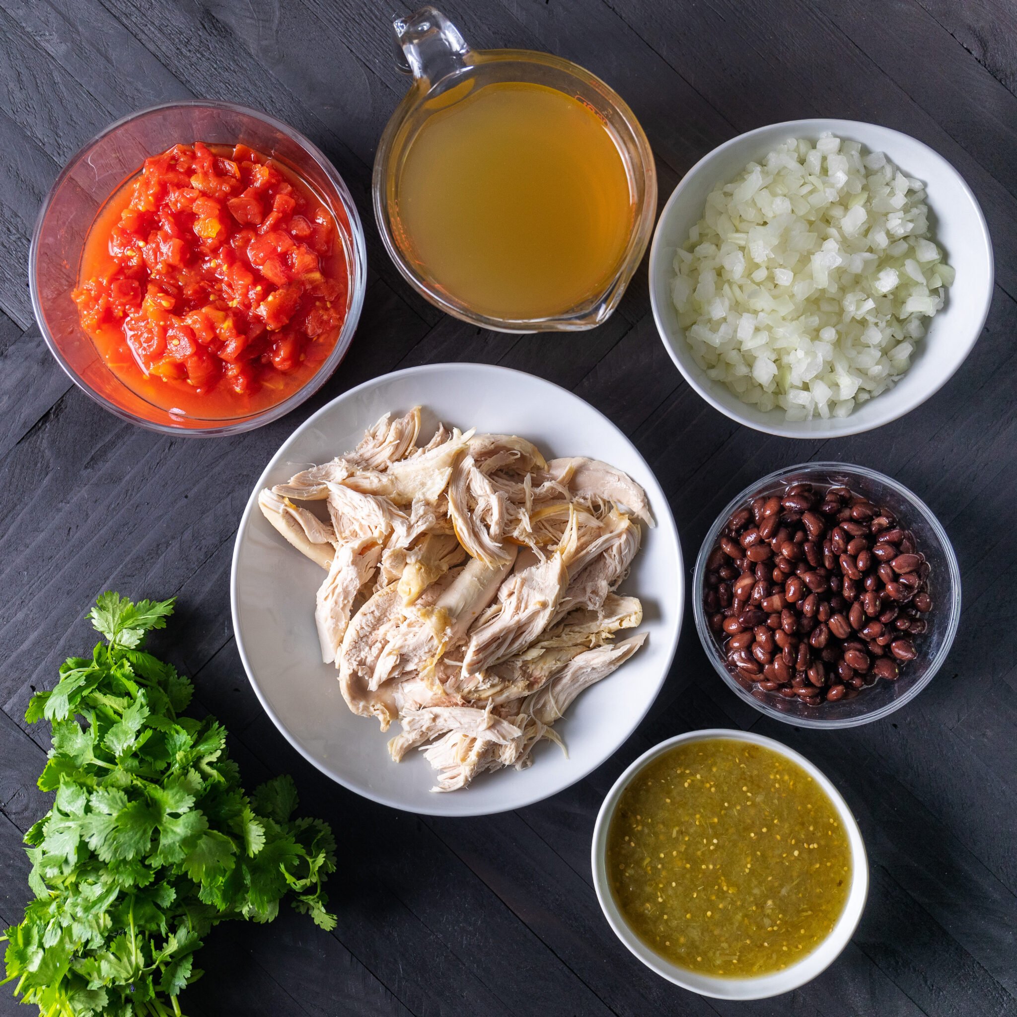 Chicken Tortilla Soup with Rotisserie Chicken (or Leftover Turkey