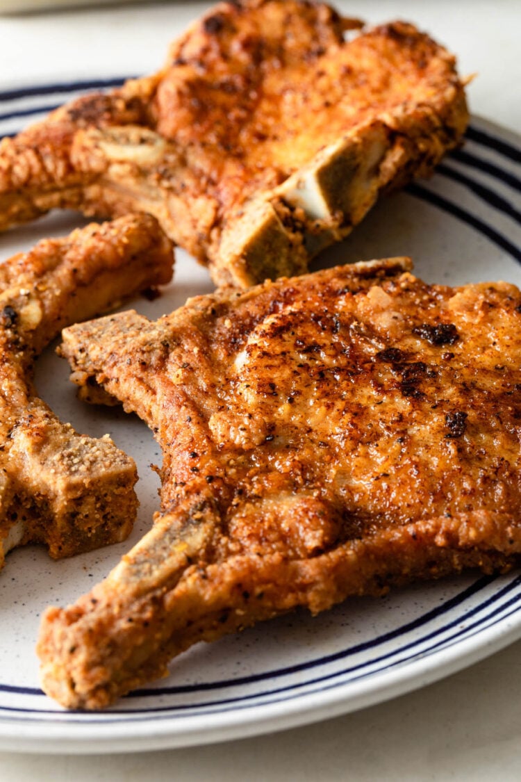 Deep Fried Pork Chops Cooks with Soul