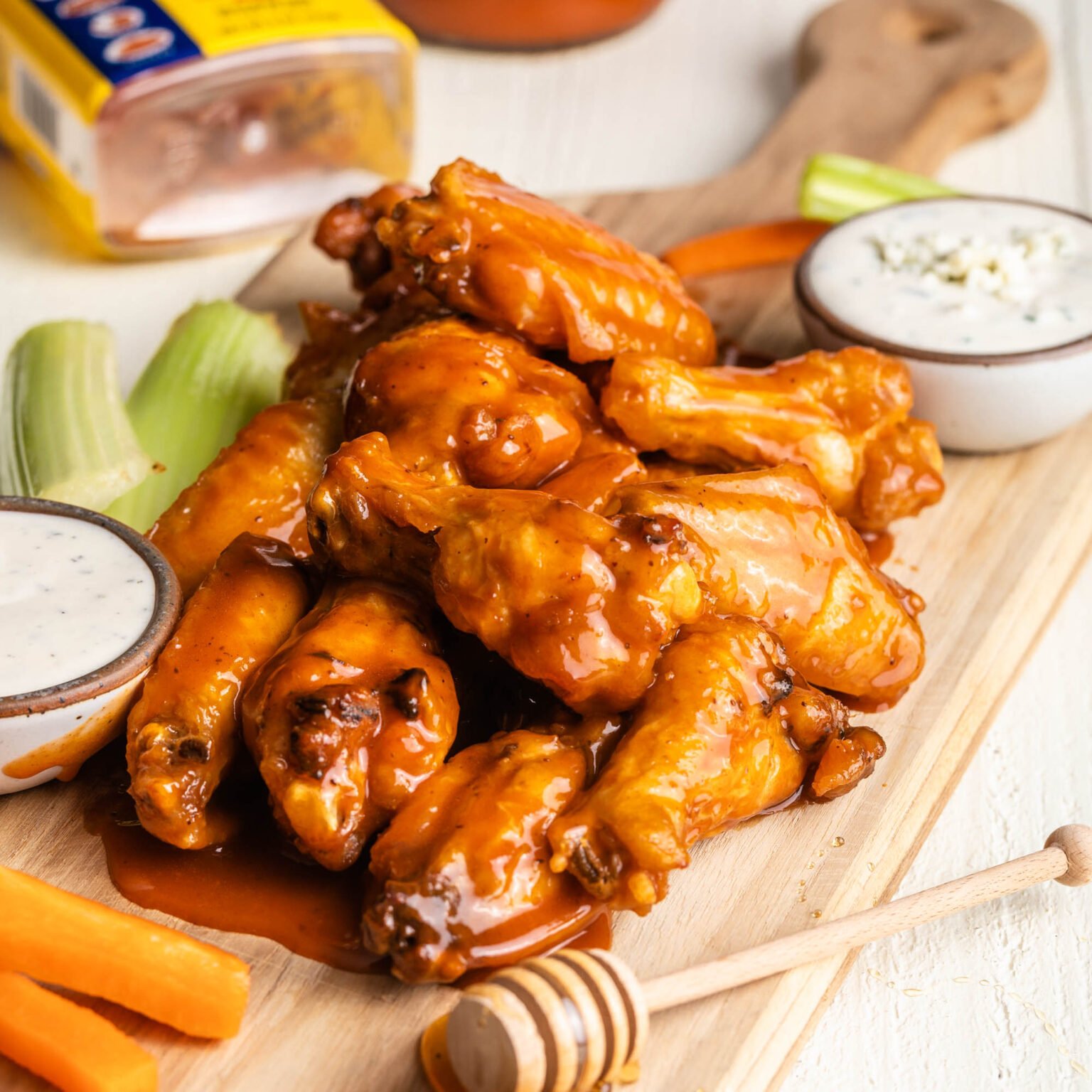 Hot Honey Old Bay Chicken Wings Cooks with Soul