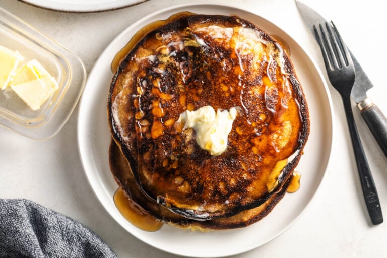 The Best Buttermilk Pancakes with Crispy Edges Cooks with Soul