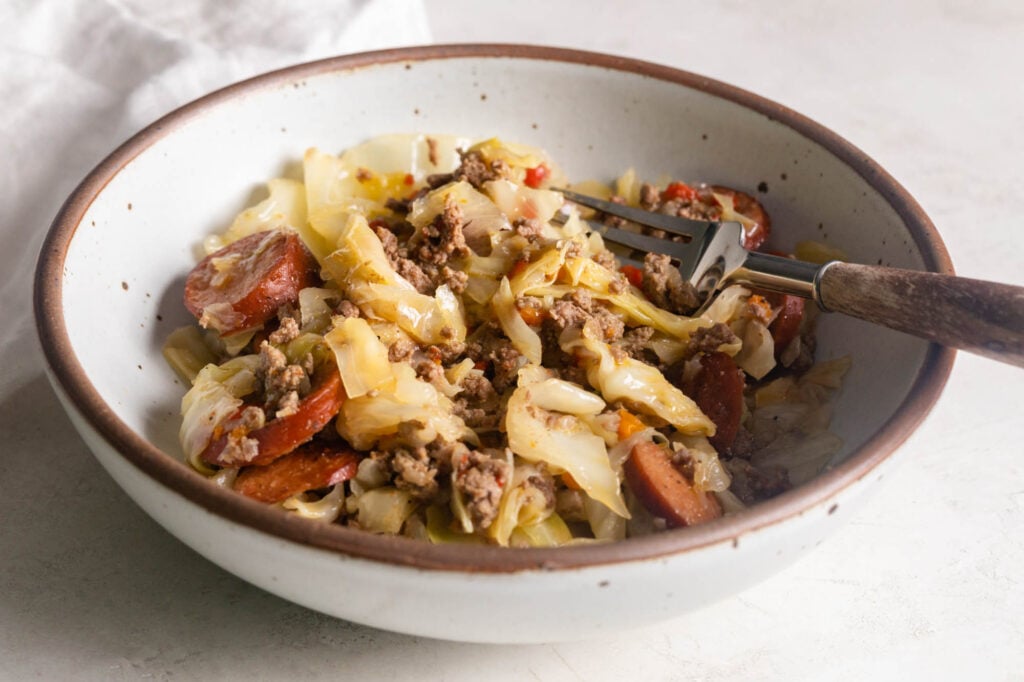 Dirty Cabbage Recipe - Cooks with Soul